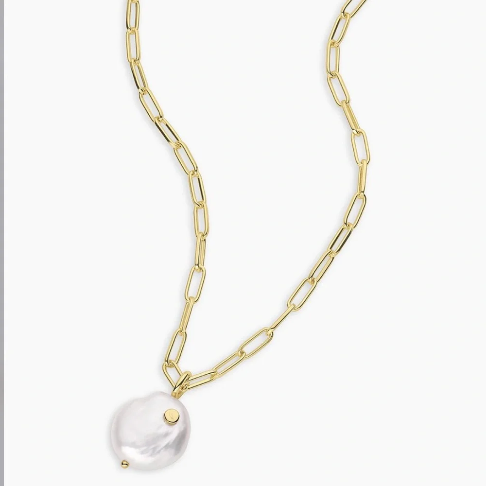 Gorjana Reese Pearl Necklace - Picture 3 of 5